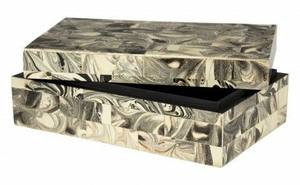 Hot Selling Custom Resin Inlay Jewelry <b>Boxes</b> New Design Handmade Logo Packing for Bracelets Perfumes Other Gifts for Craft - Product Image 3