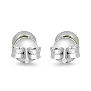 NOVAMART Fine Zarkan Micro Pearl <b>Silver</b> <b>Stud</b> <b>Earrings</b> Wholesale Export - Product Image 4