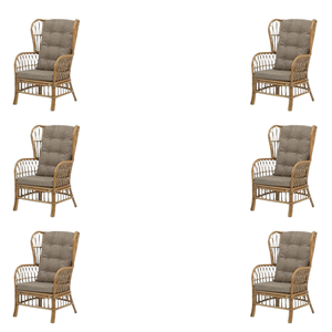 Venta caliente Kimberly silla Indonesia para comedor sala de estar muebles de ratán para el hogar jardín al aire libre ocio apartamento sala de estar - Product Image 3