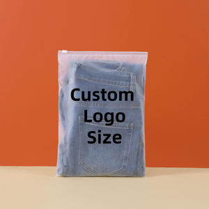 Eco-Friendly PE <b>Zipper</b> Lock <b>Bag</b> for Food and Clothes <b>Storage</b> Resealable Closure Plastic - Product Image 5