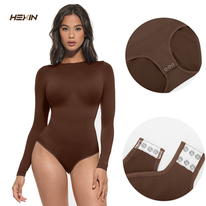 Đồ bó sát liền thân dài tay nâng mông, định hình bụng, kiểu dáng mới nhất, size lớn, liền mạch, may đo riêng - Product Image 1