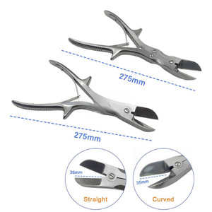กรรไกรตัดกระดูกแบบสองข้อต่อทางศัลยกรรมกระดูกและข้อ แบบตรงและโค้ง สำหรับผ่าตัด ผลิตโดย Surgiright - Product Image 4