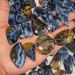 Pietersite semipreciosa piedra preciosa suelta forma libre cabujón para joyería colgante fabricación de collares - Product Image 1