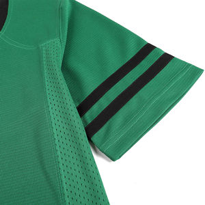 Camisetas de fútbol transpirables profesionales con logotipo bordado personalizado de alta calidad, camiseta de fútbol americano por sublimación - Product Image 3