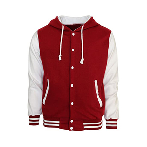 Nouvelle veste Varisty de logo personnalisé pour hommes de la meilleure qualité pour hommes et veste de printemps à col montant avec motif de lettres pour homme - Product Image 6