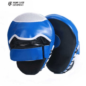 2025 gros professionnel incurvé boxe entraînement poinçon mitaines PU et cuir de vachette véritable Focus Pads pour poinçonnage Focus - Product Image 1