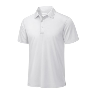 Polo para hombre, venta al por mayor, logotipo personalizado, bordado, impresión, transpirable, secado rápido, ajuste, manga corta, camisa de golf, negocios, informal - Product Image 4