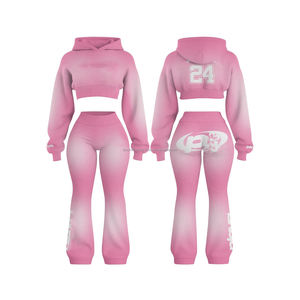 Conjunto Deportivo de 4 Piezas con Logotipo Personalizado, Ropa Deportiva para Mujer, Ropa de Yoga, Conjuntos de Yoga para Mujer, Conjuntos de Fitness para Gimnasio - Product Image 2