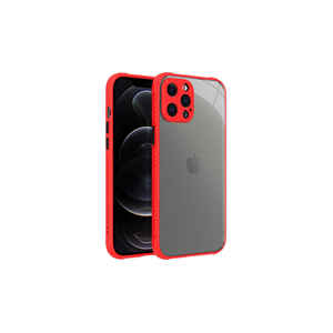 Netzy SAFA Kaff Series Étui de protection en silicone souple de qualité supérieure pour iPhone 12 Pro Max, antichoc, rouge, élégant, Ins A22 A50 - Product Image 1