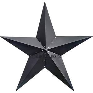 ดาวห้อยทำจากโลหะรูปดาวยุ้งข้าวแนวชนบททำจากโลหะสังกะสีทำด้วยมืออุปกรณ์ตกแต่งคริสต์มาสล่าสุด - Product Image 3