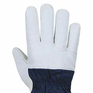 ถุงมือนิรภัยระบายอากาศได้ดีสำหรับผู้ชายถุงมือทำงานหนังแบบปรับแต่งได้ถุงมือทำงานกลางแจ้งทุกวัน - Product Image 5