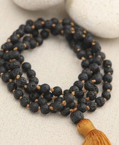 ลูกปัด108 Karungli Mala ขัดมันดีไซน์โบราณ