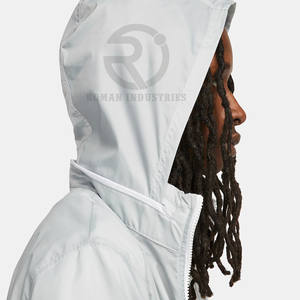 Survêtements en nylon pour hommes de qualité supérieure coupe-vent impression de logo personnalisé survêtements de sport légers à séchage rapide - Product Image 3