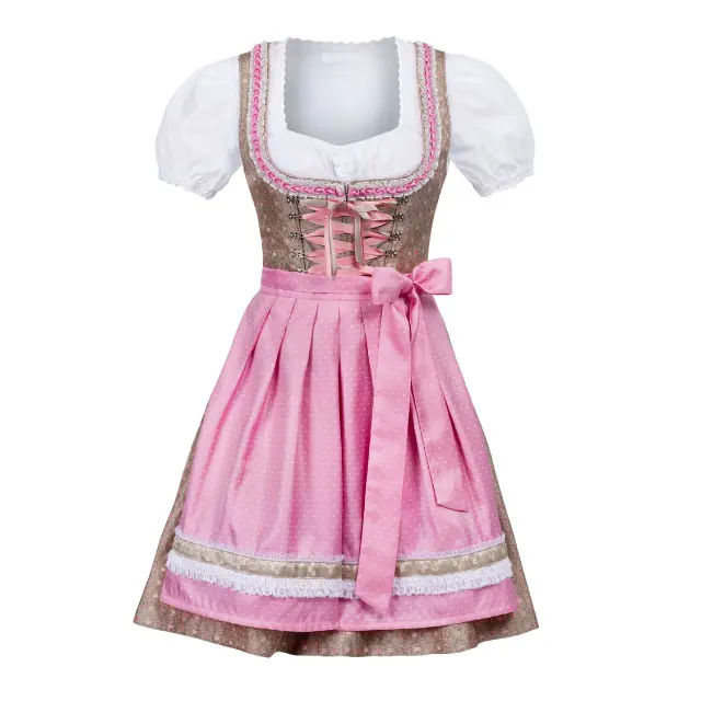 Customized Attractive Style Cheap Price New Collection Wholesale Quality German Dress For Women Available On Sale