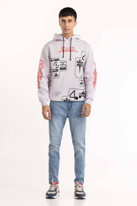 Sudadera con capucha térmica de algodón 100% de calidad de lujo para hombre con estampado personalizado, cremallera completa, estampado de letras de EE. UU., cordones, talla XS, forro polar, Invierno francés - Product Image 6