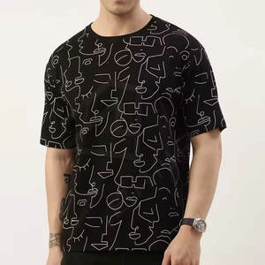 Camiseta informal directa de fábrica nueva ropa de hombre al por mayor de alta calidad Camiseta de manga corta - Product Image 1