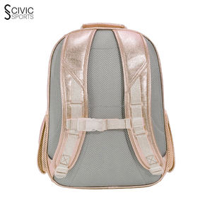 Vente chaude Cheerleading Glitter Sac À Dos avec Motif Géométrique et Broderie Logo Polyester Doublure pour Cheerleaders - Product Image 6