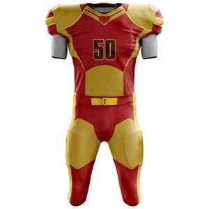 Uniformes de football américain personnalisés, vêtements de football grande taille respirants - Product Image 2