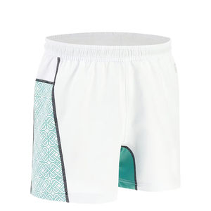 Short de rugby pour équipe adulte, tissu polyester, vêtements d'entraînement pour équipe, short de rugby de football, taille élastique, fabriqué au Pakistan - Product Image 1