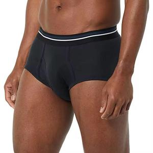 Top New OEM Service Ropa interior transpirable de tiro alto para hombres Etiqueta personalizada Estilo teñido liso Venta de fabricantes profesionales - Product Image 4