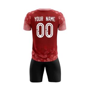 Maillot de football sublimé, kit de vêtements de l'équipe personnalisés, tissu à séchage rapide, tailles OEM pour adultes et jeunes, livraison rapide en usine, fournisseur - Product Image 3