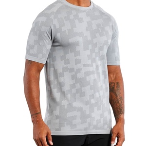 Camiseta Deportiva para Hombre, Nueva Llegada, Corte Regular, 100% Algodón Ecológico, Transpirable, de Manga Corta, Cuello Redondo, Elástica - Product Image 1