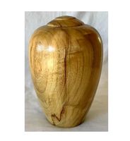Boîte élégante d'urne en palissandre de qualité supérieure fabriquée à la main Hommage commémoratif unique pour les souvenirs chéris comme vase de sol pour les mariages