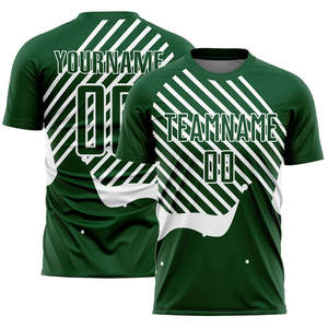 Uniformes de Fútbol Personalizados de Alta Calidad, Camisetas de Fútbol de Poliéster Sublimado de 220 GSM, Secado Rápido, Transpirables, Fábrica OEM - Product Image 4
