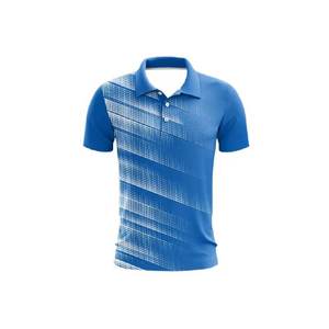 Camiseta de Tenis y Bádminton de Manga Corta para Hombre con Logotipo Personalizado, Impresión Digital, 100% Poliéster de Secado Rápido - Product Image 2