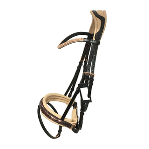 Brida de caballo de cuero genuino de alta calidad estilo occidental para montar al aire libre logotipo personalizado disponible - Product Image 1