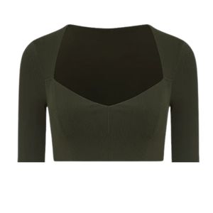 Women's Running Sportswear 2-Piece Set Sleeveless Mid Waist Yoga <b>Shorts</b> Breathable Front Logo Customizable Tops and <b>Leggings</b> - Product Image 6