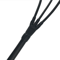 HongDun Termocontraíbles de 3 Ramificaciones, Moldes Termocontraíbles para Dedos, Formas Moldeadas de 3 Ramificaciones, Divisores y Botas de Transición para Cables Termocontraíbles