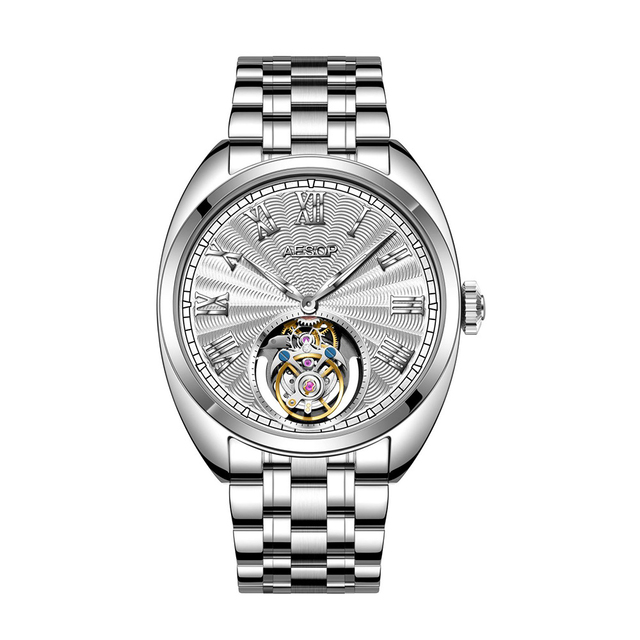 Classic Design 7088 Tourbillon Mechanical Watch Men Luxury Watch Manufacturer certified