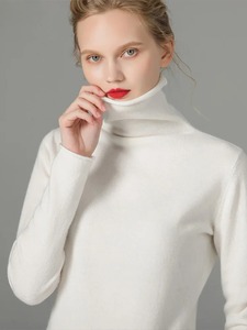 Suéteres de cuello alto para mujer, suéter de punto de Otoño Invierno 2025, suéteres de manga larga para mujer, Tops suaves - Product Image 5