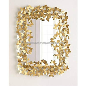 Espejos redondos de Metal clásicos para decoración de sala de estar, diseño artístico decorativo, novedad, gran oferta - Product Image 2