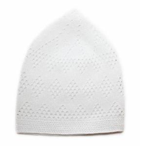 Nouveau design personnalisé couleur unie Chapeaux musulmans 2026, casquettes bob, chapeaux de prière islamiques pour la mosquée, topis, casquettes Kufi - Product Image 2