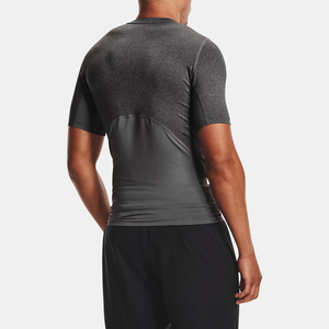 Camiseta de gimnasio de manga corta para hombre, top de entrenamiento atlético que absorbe la humedad - Product Image 2