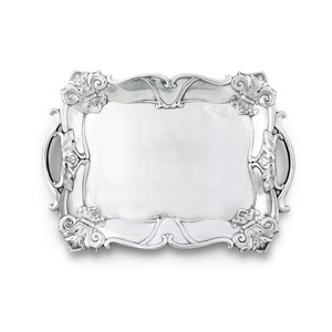 Dernier plateau de service en aluminium pour décoration de table de mariage Design de tomate Plateau de service de haute qualité avec miroir polonais pour la maison - Product Image 5