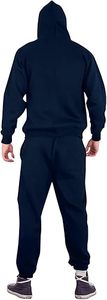 Ensemble de survêtement d'hiver respirant de haute qualité pour l'extérieur, en polaire, deux pièces, pull à capuche et pantalon de survêtement, nouveau style, formel pour homme - Product Image 5