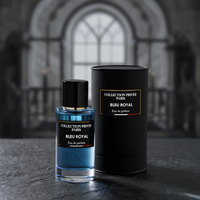 Eau de Parfum Liquide Unisexe Bleu Royal Collection Privée Luxe 50ml avec Parfum AQUATIQUE et Longue Durée, Fabriqué en France