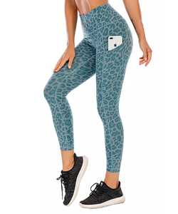 wholesale custom design and logo cheap price blue color sublimation fitness wear yoga wear for the <b>ladies</b> - Product Image 2