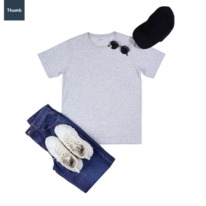 Heavyweight bông t Áo sơ mi comb20 220gsm unisex trống TEE OEM tùy chỉnh in logo thời trang dạo phố chất lượng bán buôn Nhà cung cấp - Product Image 2