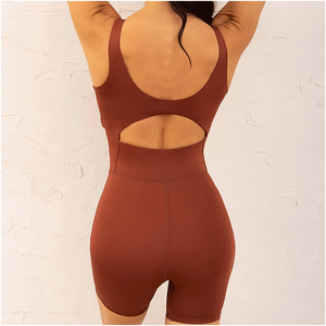 Body de LICRA para entrenamiento informal para mujer, pantalones largos, mono de Yoga para Fitness, ropa de calle, otoño sólido, Control de barriga, una pieza - Product Image 4