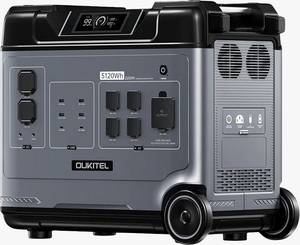 Centrale Électrique Portable P5000 5120Wh/2200W à 100% Nouvelle Capacité, Générateur Solaire Portable avec Batterie LiFePO4, Nouveau Modèle - Product Image 2