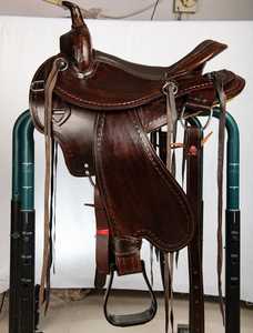 Sillín occidental de carreras de cuero duradero de alta calidad, sillines de salto de diseño profesional para montar a caballo, compre ecuestres de confianza - Product Image 5