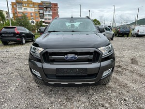 รถบรรทุก Fords Ranger 3.2ดีเซล Wildtrak 6 SPEED Auto 4x4 SHADOW Black truck ปราศจากอุบัติเหตุ & รับประกัน