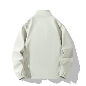 Belle fermeture éclair conception été automne léger résistant à l'eau veste nylon coupe-vent peau - Product Image 3