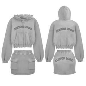 Mens Unisex New Winter Women 100% Cotton Fleece Heavyweight Hoodie Long <b>Sleeve</b> Crop Top <b>Hoodies</b> <b>Short</b> Tracksuit Sets - Product Image 2