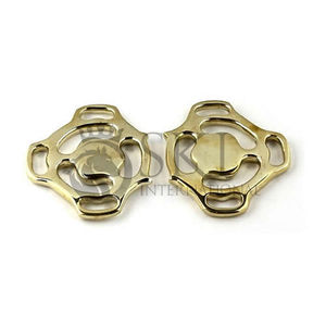 La mejor calidad de acero inoxidable Hackamore Shanks Gold Venta caliente Equitación Bitless Western Bits OEM ODM Productos ecuestres - Product Image 1