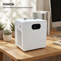 Station portable 3.6KW 6KW LiFePO4 avec onduleur à onde sinusoïdale pure MPPT pour panneau solaire externe, idéale pour la maison et les zones éloignées (système de secours)